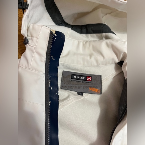 Millet Mountain By Experience women’s medium softshell jacket, white - Picture 5 of 10